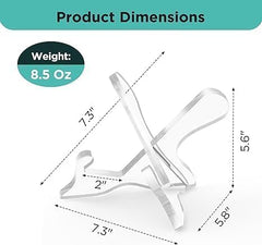 Acrylic Cookbook & Recipe Book Stand