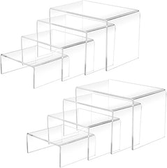 Acrylic Display Risers (6", 5", 4", 3")