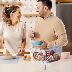 Acrylic Cookbook & Recipe Book Stand