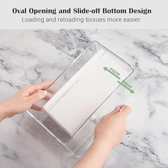 Acrylic Tissue Box Cover (Rectangle)