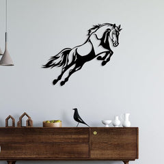 Jumping Horse Acrylic Wall Art (23x30 Inch)