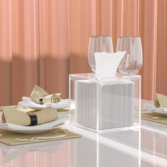 Acrylic Tissue Box Cover (Square)