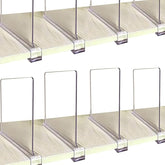 Acrylic Shelf Dividers (8 Pack)