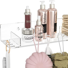 Acrylic Bathroom Shelves Organizer