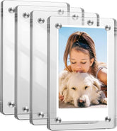 Acrylic Fridge Magnetic Frames - 5-Pack (10x15cm)