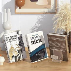 Acrylic Book Stand – 4 Inch (Set of 4)