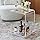 C-Shaped Acrylic End Table