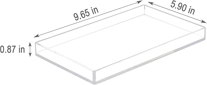 Acrylic Tray Organizer