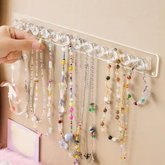 Wall Mounted Acrylic Necklace Holder