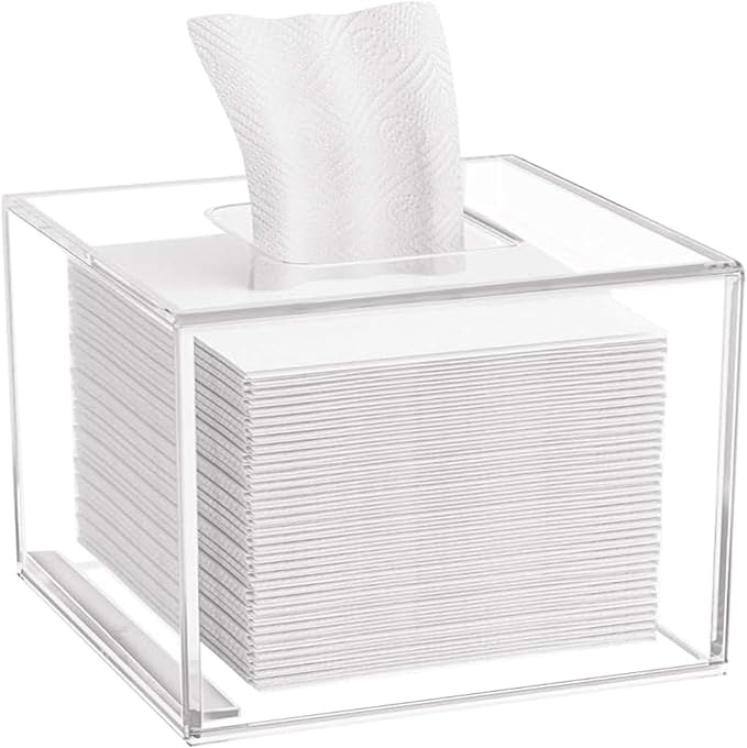 Acrylic Tissue Box Cover (Square)