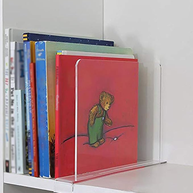 Acrylic Shelf Dividers (8 Pack)