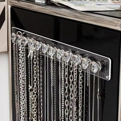 Wall Mounted Acrylic Necklace Holder