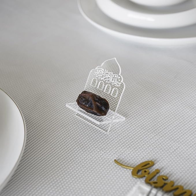 Acrylic Date Holder (Set of 6)