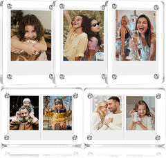 Acrylic Fridge Magnetic Frames - 5-Pack (10x15cm)